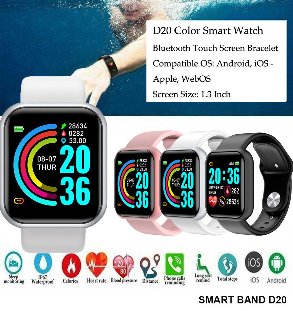 Reloj smart top d20