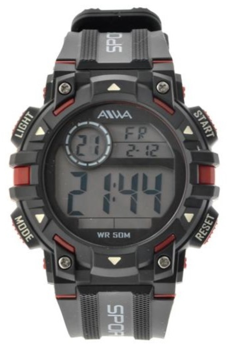 RELOJ AIWA CABALLERO DIGITAL SUMERGIBLE Bassi co